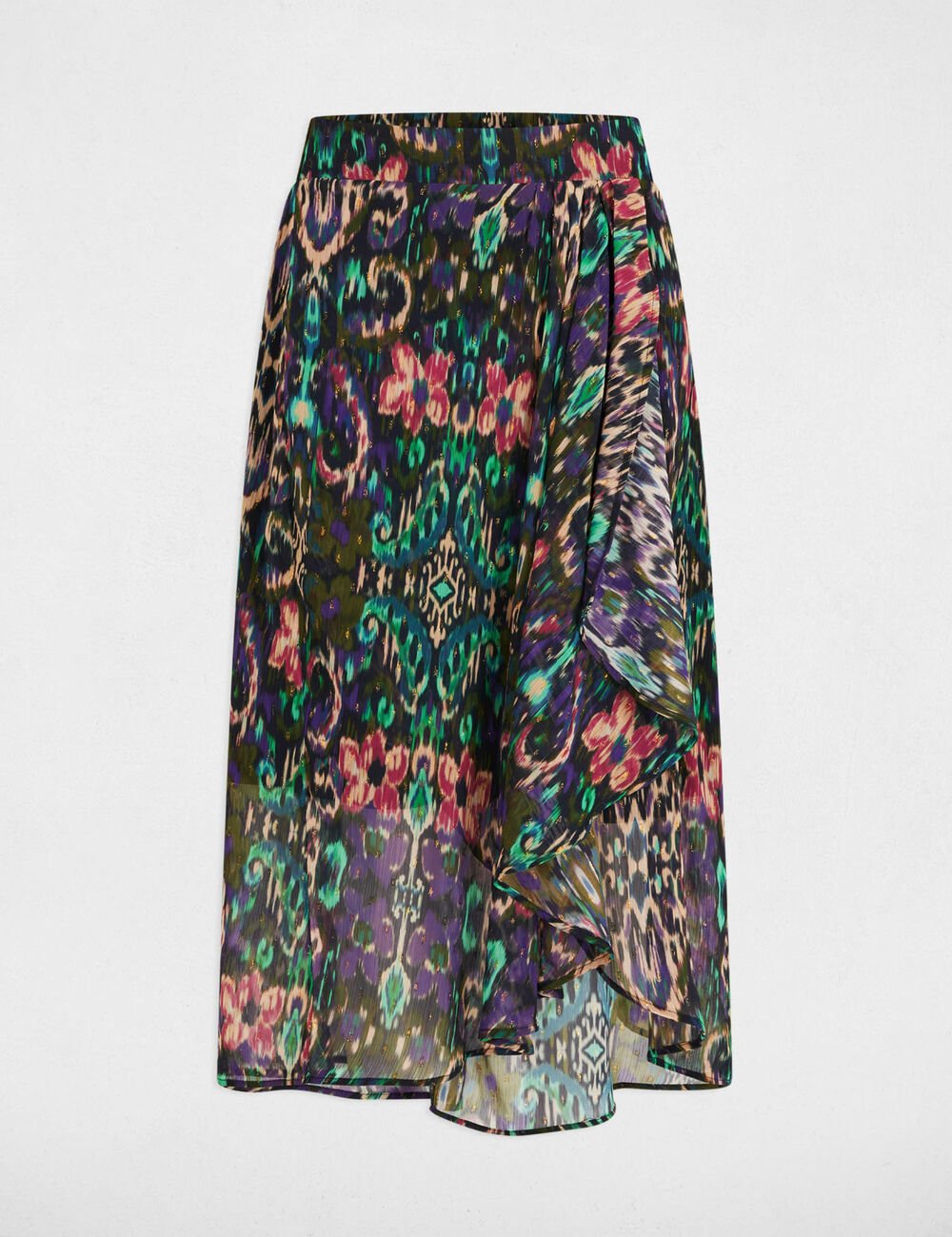 jupe-portefeuille-imprimee-multicolore-femme-vue3-32536301009220900