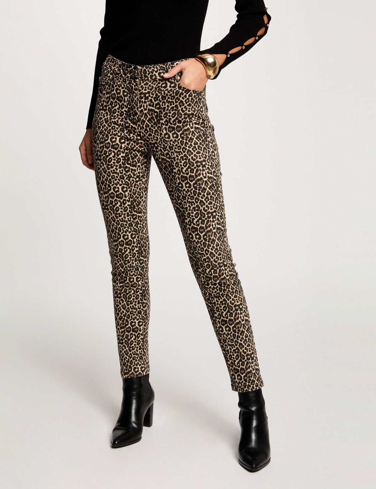 pantalon-slim-imprime-leopard-multicolore-femme-vue5-32536301009830900