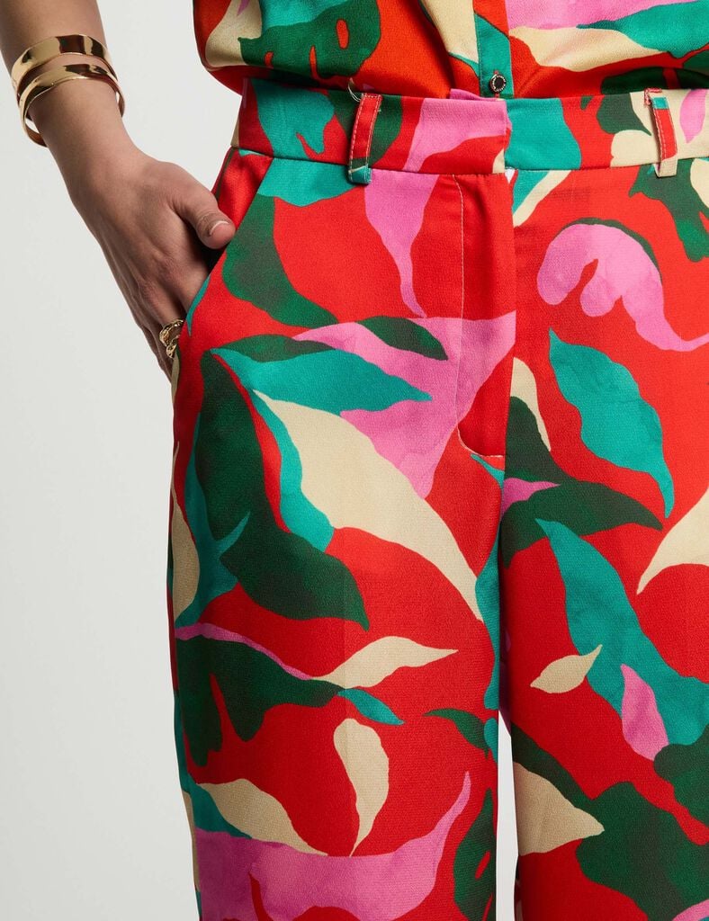 pantalon-droit-imprime-multicolore-femme-vue4-32536301021030900